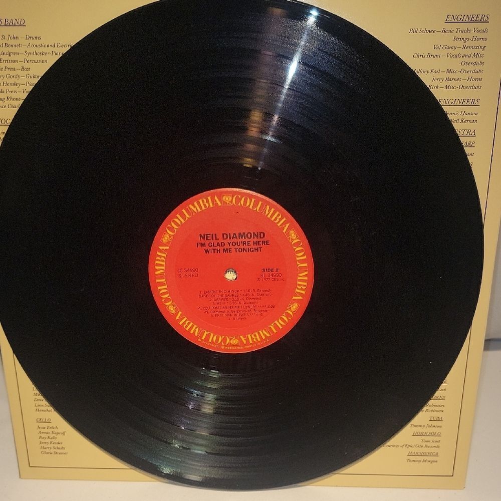 Neil Diamond Vinyl Record - Picture 6 of 6